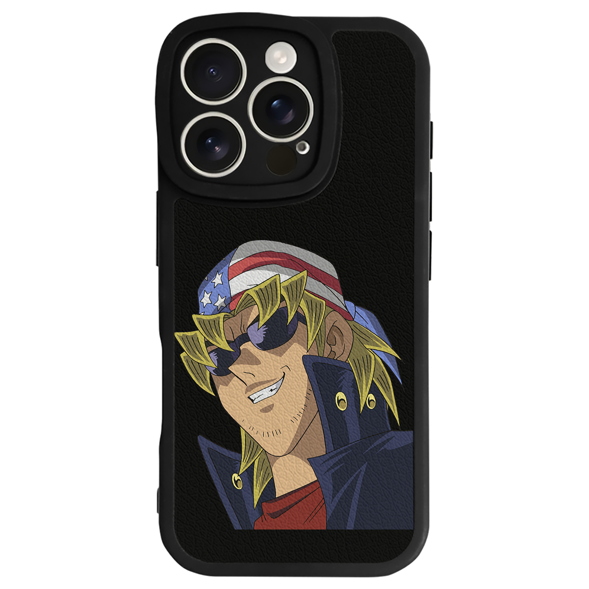 遊☆戯☆王 Yu-Gi-Oh! 【iPhone 16シリーズ対応】シリコンスマホケース（レザー調） 材質：シリコン